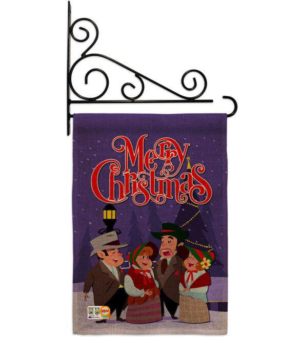 Christmas Carol - Christmas Winter Vertical Impressions Decorative Flags HG137101 Made In USA - Image 12