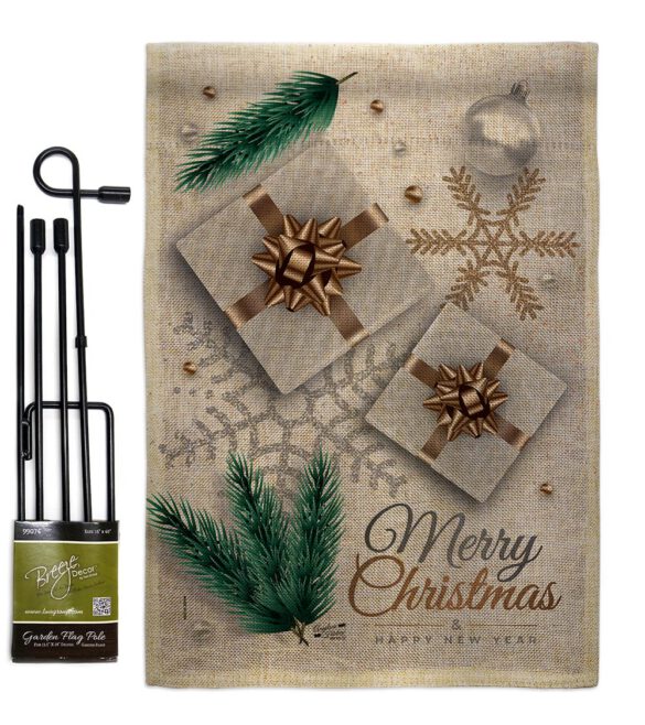 Christmas Presents - Christmas Winter Vertical Impressions Decorative Flags HG137280 Made In USA - Image 12