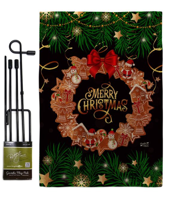 Christmas Wreath - Christmas Winter Vertical Impressions Decorative Flags HG137339 Made In USA - Image 13