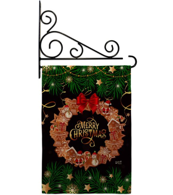 Christmas Wreath - Christmas Winter Vertical Impressions Decorative Flags HG137339 Made In USA - Image 16