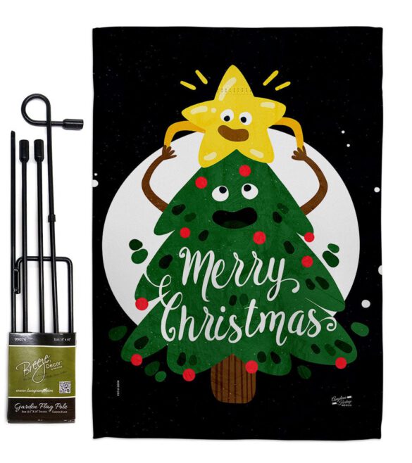Christmas Buddy - Christmas Winter Vertical Impressions Decorative Flags HG137615 Made In USA - Image 4