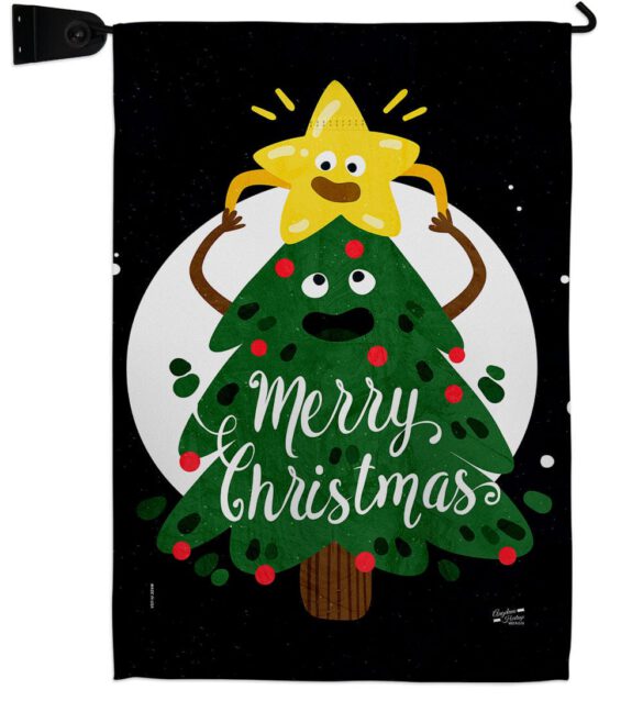 Christmas Buddy - Christmas Winter Vertical Impressions Decorative Flags HG137615 Made In USA - Image 9