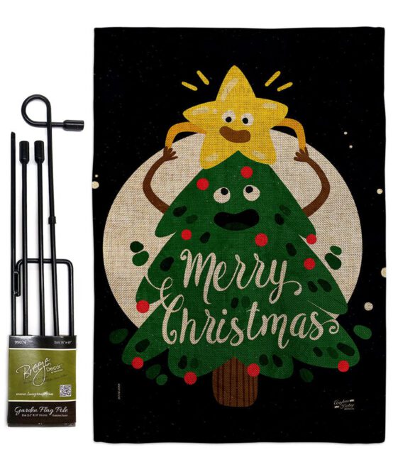 Christmas Buddy - Christmas Winter Vertical Impressions Decorative Flags HG137615 Made In USA - Image 16