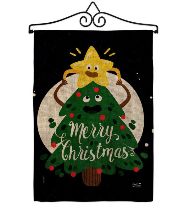 Christmas Buddy - Christmas Winter Vertical Impressions Decorative Flags HG137615 Made In USA - Image 19