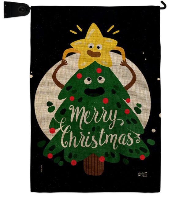 Christmas Buddy - Christmas Winter Vertical Impressions Decorative Flags HG137615 Made In USA - Image 21