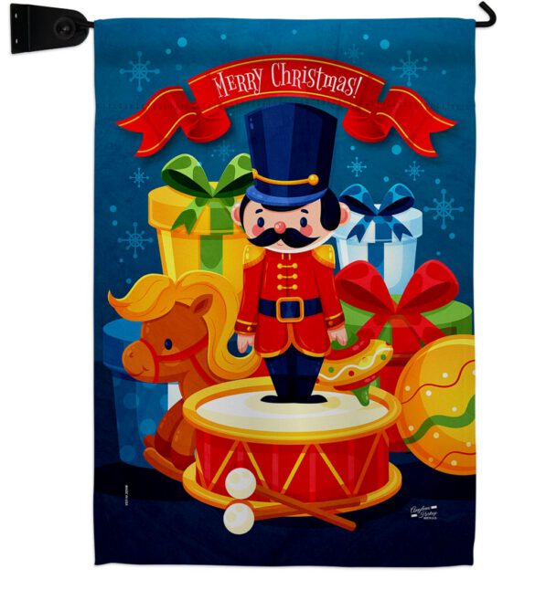 Christmas Toys - Christmas Winter Vertical Impressions Decorative Flags HG137624 Made In USA - Image 9