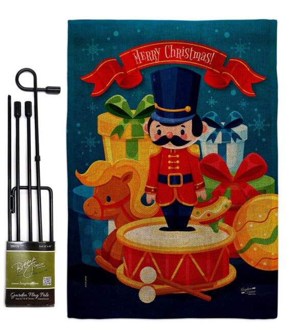 Christmas Toys - Christmas Winter Vertical Impressions Decorative Flags HG137624 Made In USA - Image 16