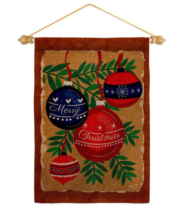 Christmas Ornaments - Christmas Winter Vertical Impressions Decorative Flags HG137635 Made In USA - Image 22