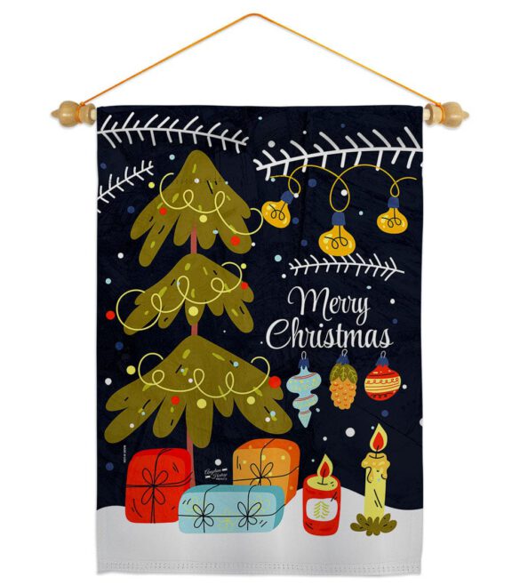 Christmas Vibes - Christmas Winter Vertical Impressions Decorative Flags HG137644 Made In USA - Image 10