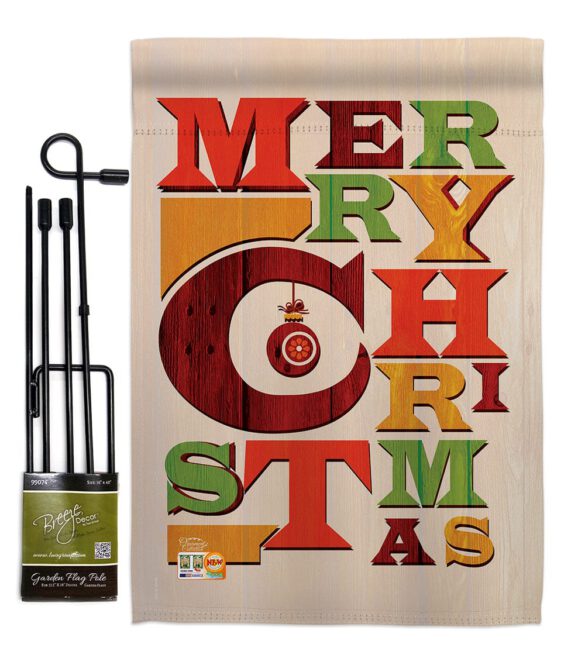 Fabulous Christmas - Christmas Winter Vertical Impressions Decorative Flags HG191050 Made In USA - Image 4