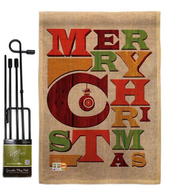 Fabulous Christmas - Christmas Winter Vertical Impressions Decorative Flags HG191050 Made In USA - Image 9