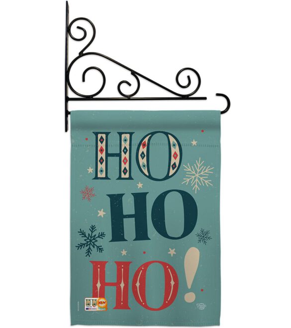Ho Ho Ho - Christmas Winter Vertical Impressions Decorative Flags HG192051 Made In USA - Image 11
