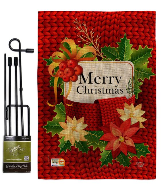Christmas Sweater - Christmas Winter Vertical Impressions Decorative Flags HG192225 Made In USA - Image 12