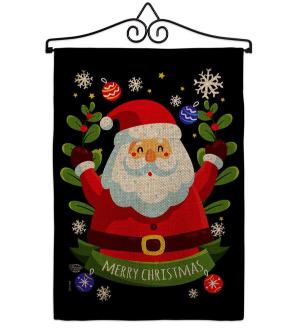 Cute Santa - Christmas Winter Vertical Impressions Decorative Flags HG192239 Made In USA - Image 13