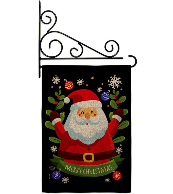 Cute Santa - Christmas Winter Vertical Impressions Decorative Flags HG192239 Made In USA - Image 14