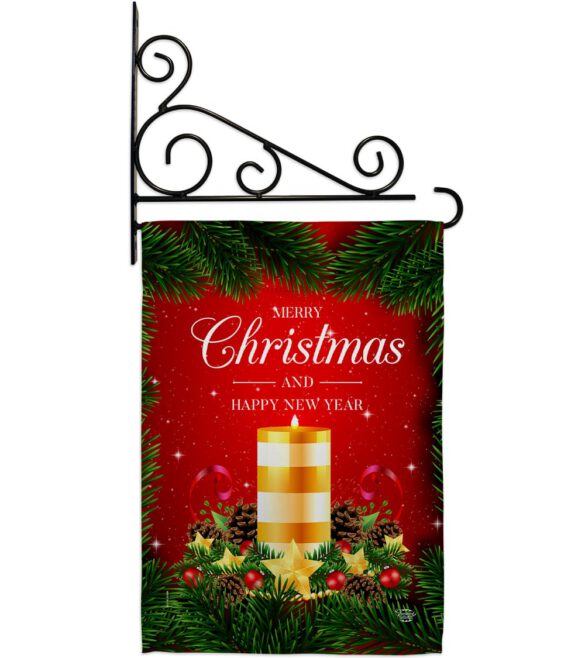 Christmas Candle - Christmas Winter Vertical Impressions Decorative Flags HG192241 Made In USA - Image 8