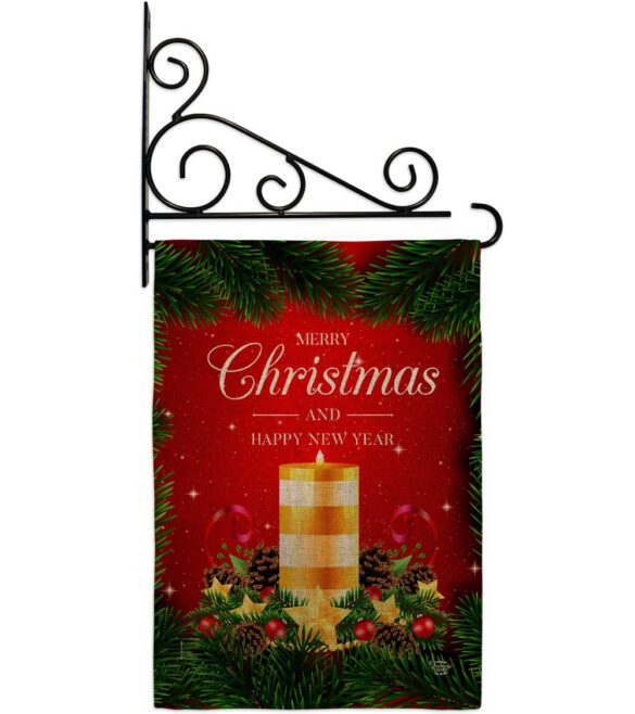 Christmas Candle - Christmas Winter Vertical Impressions Decorative Flags HG192241 Made In USA - Image 14
