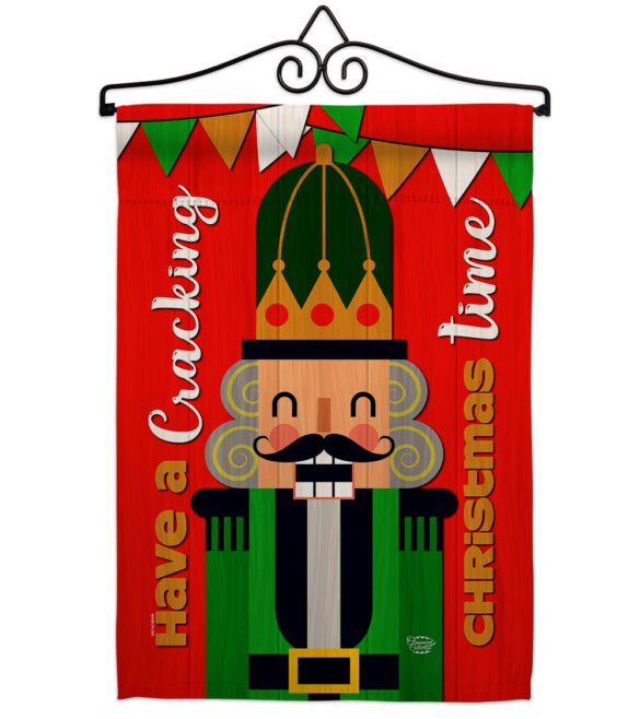 Cracking Christmas - Christmas Winter Vertical Impressions Decorative Flags HG192259 Made In USA - Image 7
