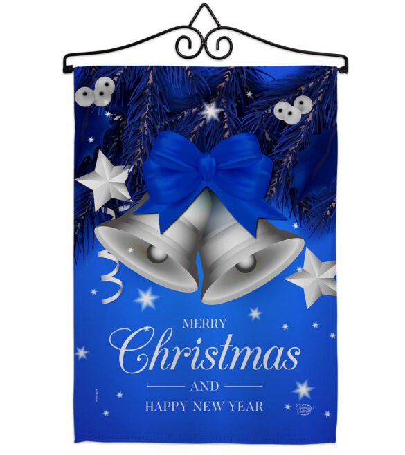 Christmas Bells - Christmas Winter Vertical Impressions Decorative Flags HG192263 Made In USA - Image 7