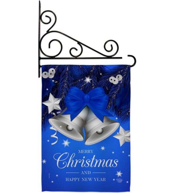 Christmas Bells - Christmas Winter Vertical Impressions Decorative Flags HG192263 Made In USA - Image 8