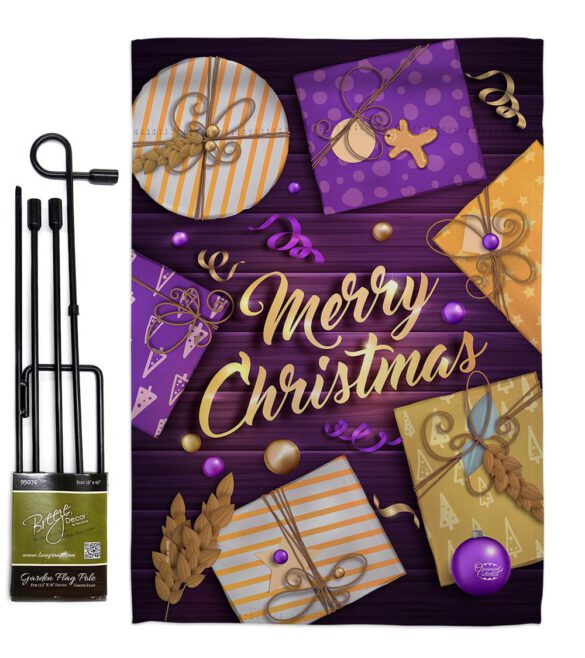 Christmas Gifts - Christmas Winter Vertical Impressions Decorative Flags HG192265 Made In USA - Image 4
