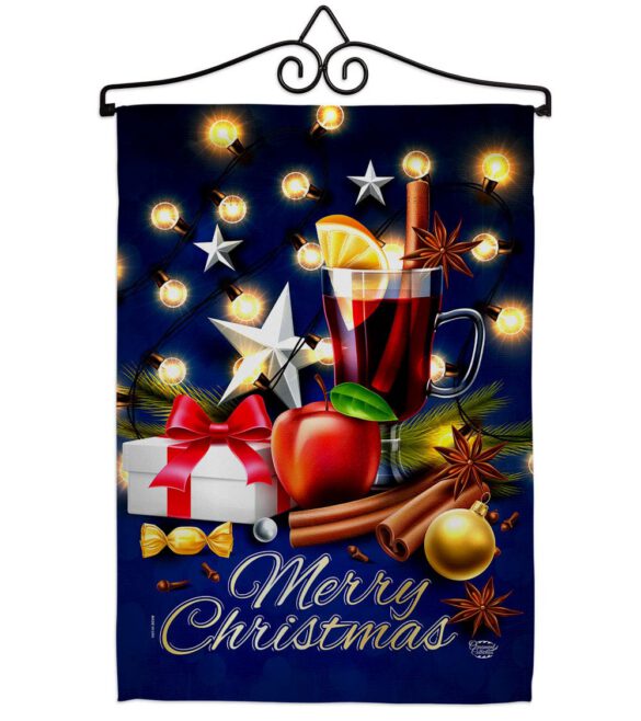 Christmas Wishes - Christmas Winter Vertical Impressions Decorative Flags HG192685 Made In USA - Image 7
