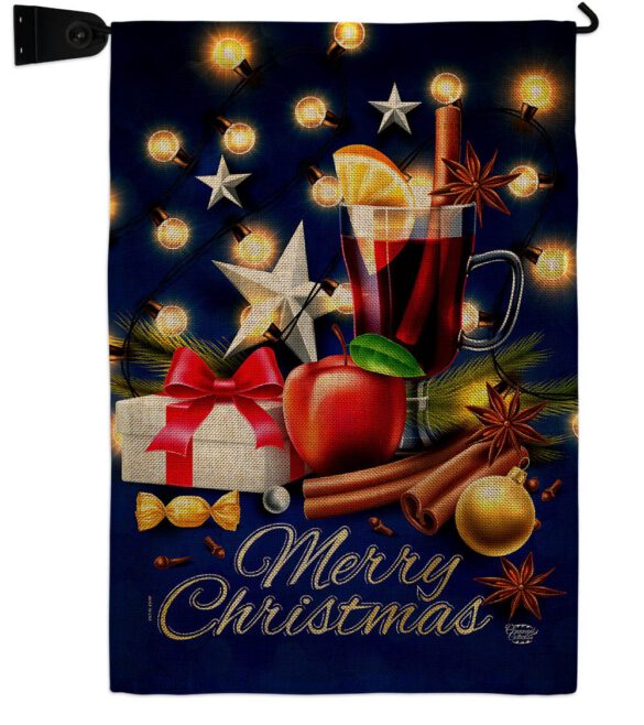 Christmas Wishes - Christmas Winter Vertical Impressions Decorative Flags HG192685 Made In USA - Image 21