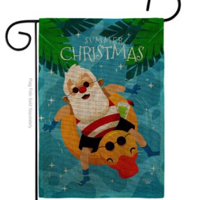 Garden Flag Christmas In July G190075 B