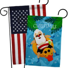 Garden Flag Christmas In July GP190075AB