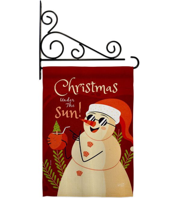 Christmas Under The Sun - Fun In The Sun Summer Vertical Impressions Decorative Flags HG130343 Made In USA - Image 17