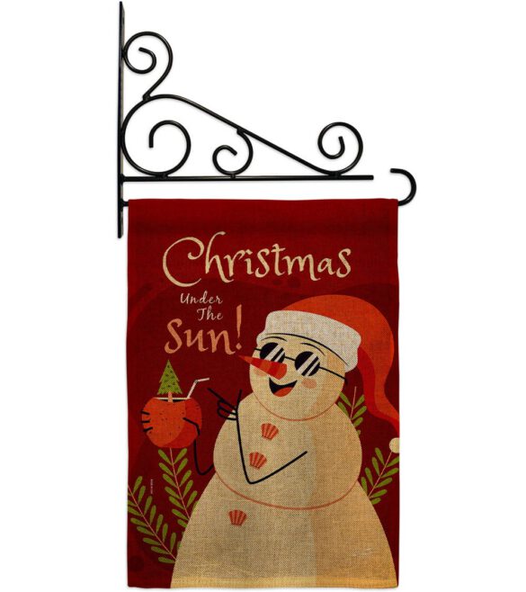 Christmas Under The Sun - Fun In The Sun Summer Vertical Impressions Decorative Flags HG130343 Made In USA - Image 38