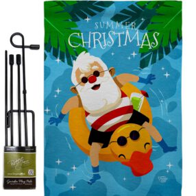 Garden Flag Christmas In July GS190075