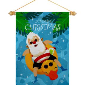 Garden Flag Christmas In July GS190075 05