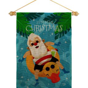 Garden Flag Christmas In July GS190075 B 05