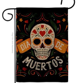 Garden Flag Day of Dead G120073 B