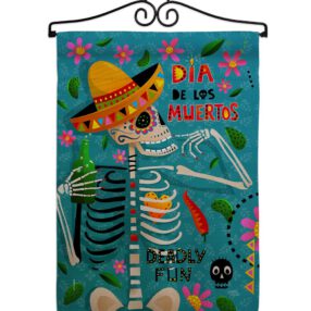 Garden Flag Day of Dead GS120072 02 12d0351a b562 427d 980a bcb5159894e3