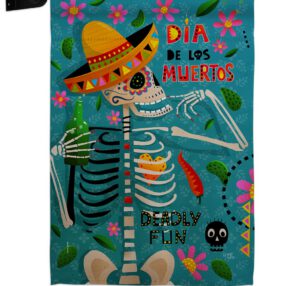 Garden Flag Day of Dead GS120072 04 0120ece0 451b 4f3f bd1a db8d304440d2
