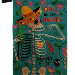 Garden Flag Day of Dead GS120072 B 04