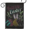 Colorful Easter Eggs - Easter Spring Vertical Impressions Decorative Flags HG103054 Made In USA