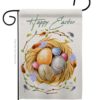 Easter Nest - Easter Spring Vertical Impressions Decorative Flags HG103074 Made In USA