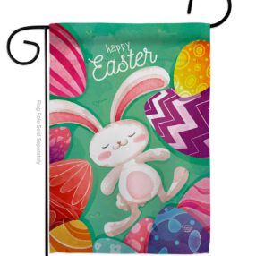 Easter Eggs - Easter Spring Vertical Impressions Decorative Flags HG192352 Made In USA