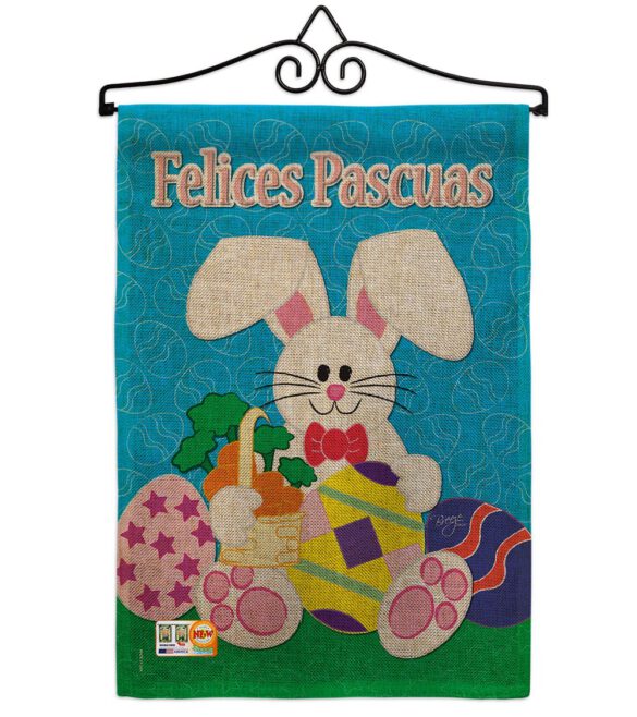 Felices Pascuas - Easter Spring Vertical Impressions Decorative Flags HG103029S Made In USA - Image 10