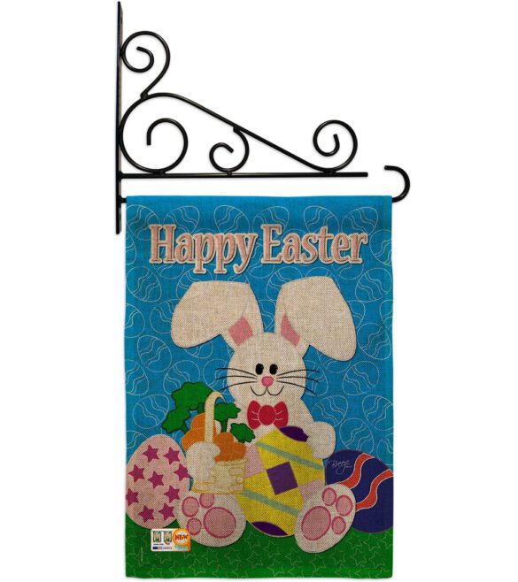Happy Bunny - Easter Spring Vertical Impressions Decorative Flags HG103029 Made In USA - Image 12