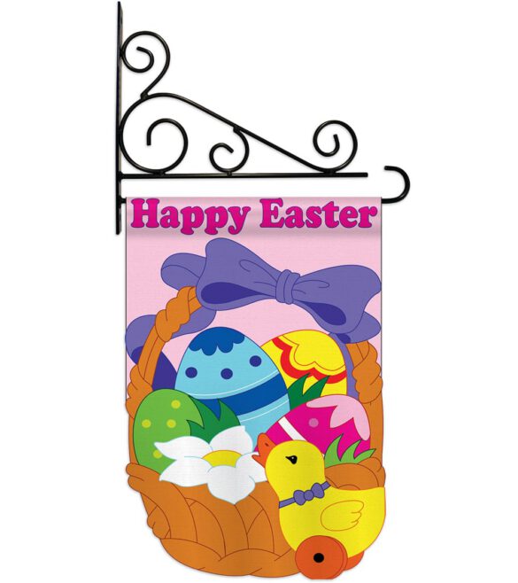 Happy Easter - Easter Spring Vertical Applique Decorative Flags HG103034 - Image 4