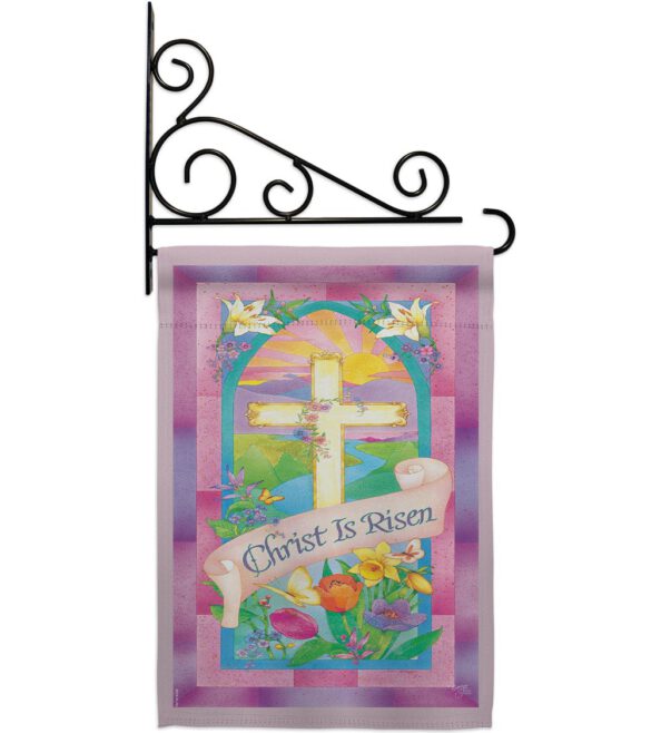 Christ is Risen - Easter Spring Vertical Impressions Decorative Flags HG103043 Made In USA - Image 11