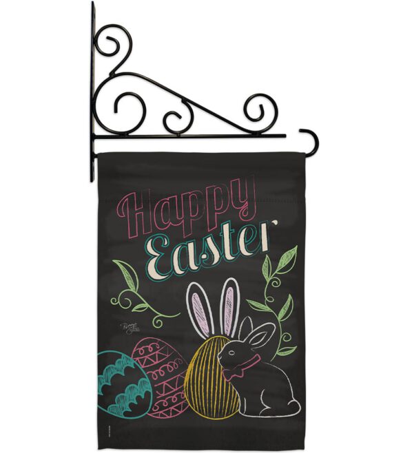 Colorful Easter Eggs - Easter Spring Vertical Impressions Decorative Flags HG103054 Made In USA - Image 11