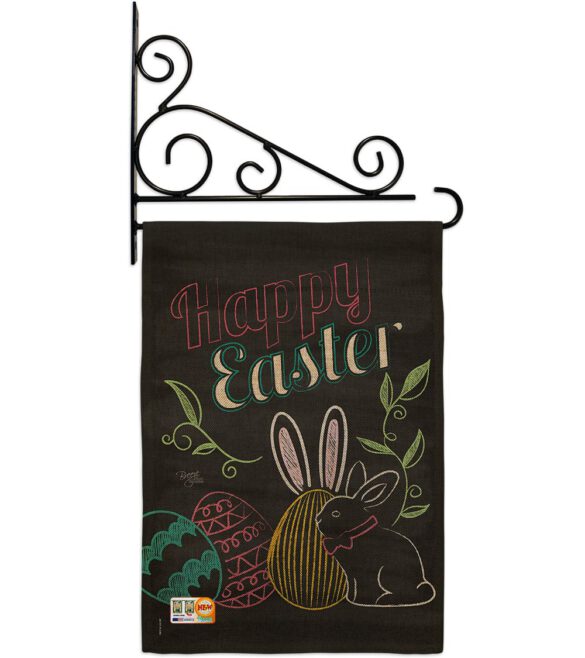 Colorful Easter Eggs - Easter Spring Vertical Impressions Decorative Flags HG103054 Made In USA - Image 12