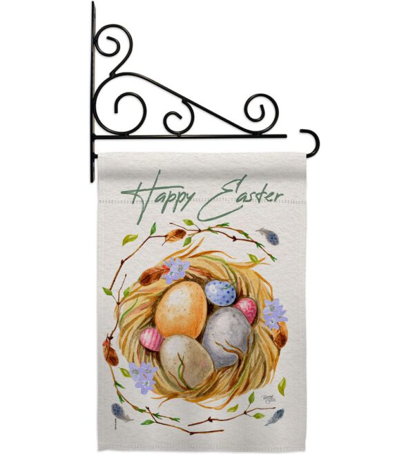 Easter Nest - Easter Spring Vertical Impressions Decorative Flags HG103074 Made In USA - Image 8