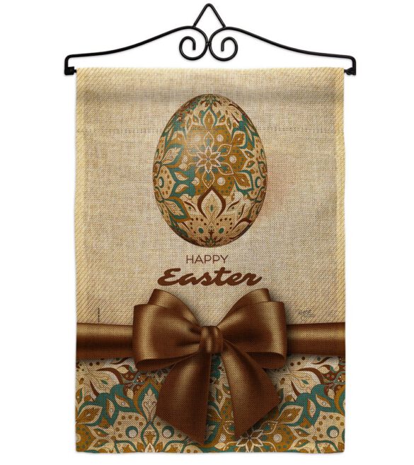 Easter Faberge Egg - Easter Spring Vertical Impressions Decorative Flags HG103085 Made In USA - Image 17