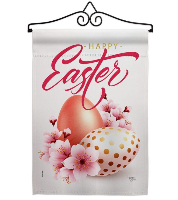Easter Blooming - Easter Spring Vertical Impressions Decorative Flags HG103086 Made In USA - Image 7